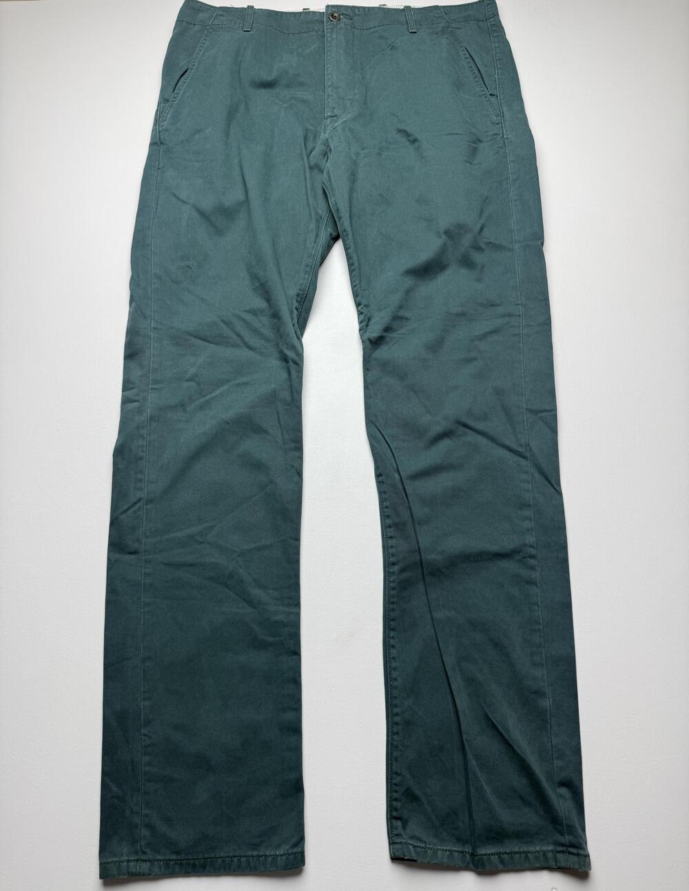 Levi's Pants Mens 36x34 Green Chino Flat Front Straight Casual Workwear